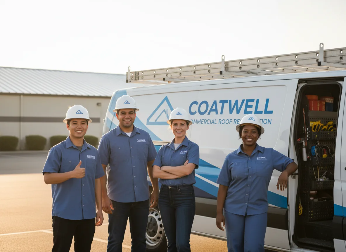 Commercial roof coating company in Greenfield Park, NY